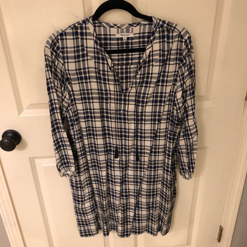 Madewell Plaid Dress